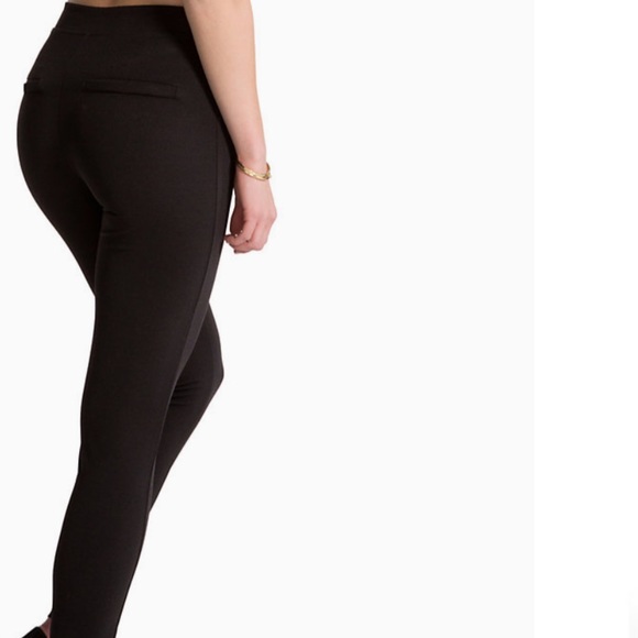 SPANX asset red hot label structured woven legging